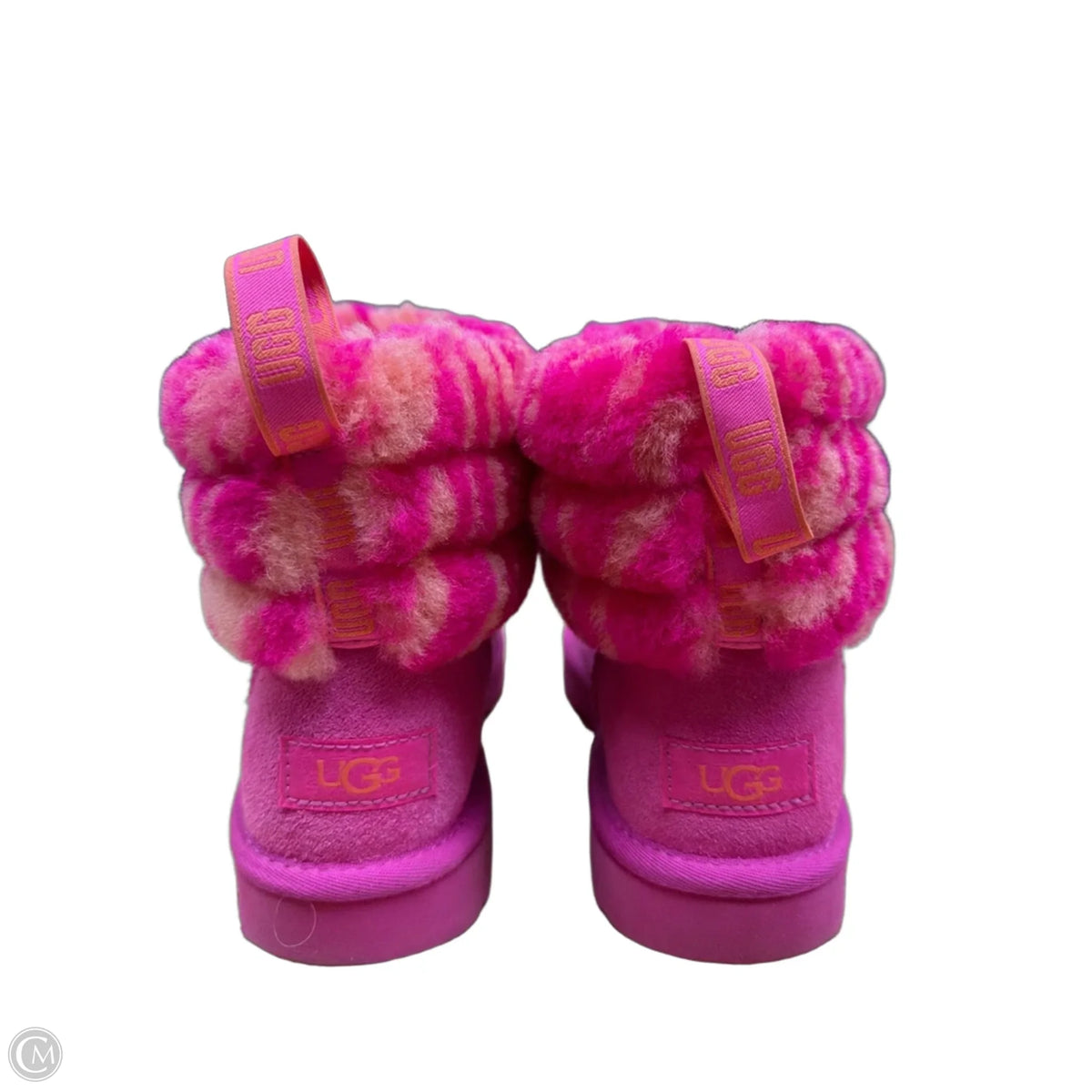 Boots Designer By Ugg In Pink, Size: 8