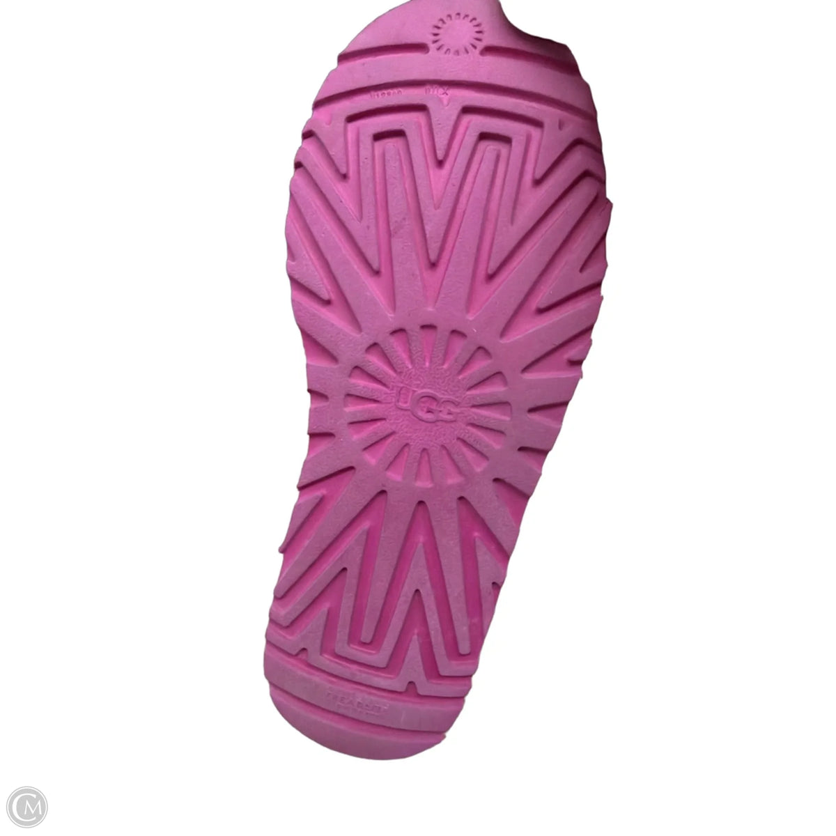 Boots Designer By Ugg In Pink, Size: 8