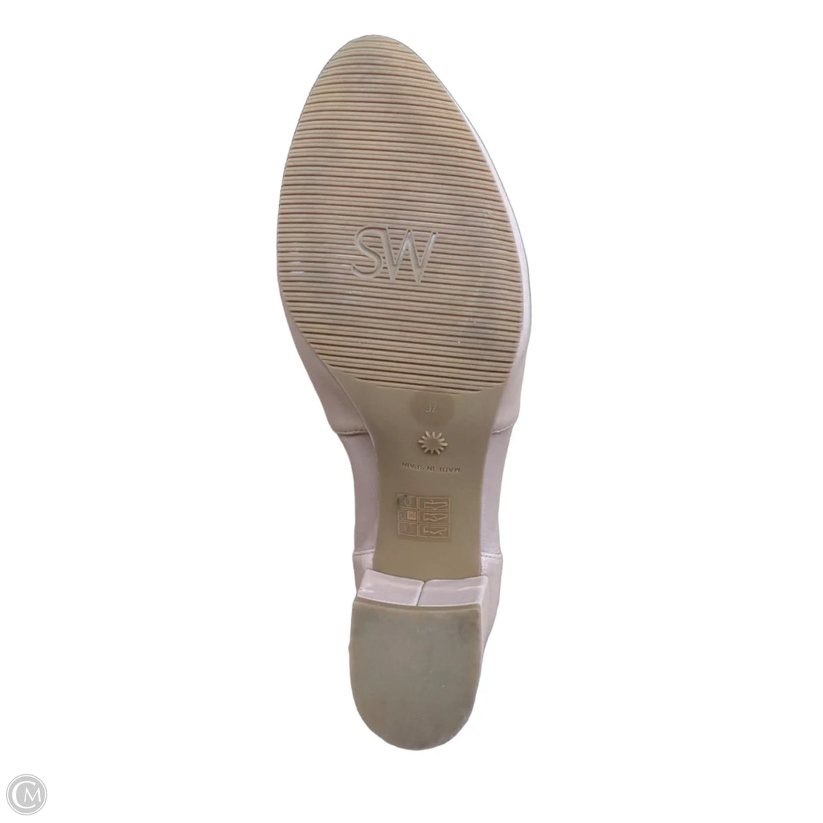 Boots Designer By Stuart Weitzman In Peach, Size: 7