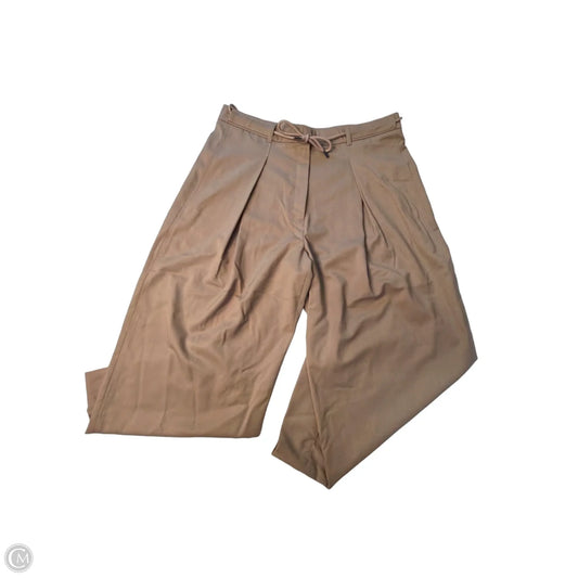 Pants Wide Leg By ME+EM In Beige, Size: 12