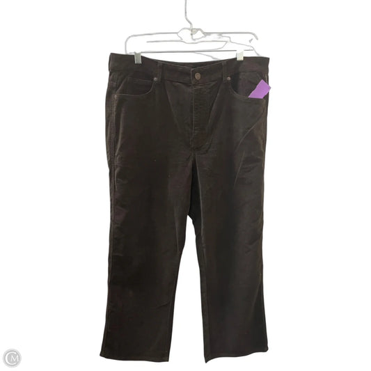 Pants Corduroy By ME+EM In Brown, Size: 12