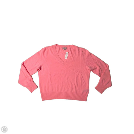 Sweater Cashmere By J. Crew In Peach, Size: Xl