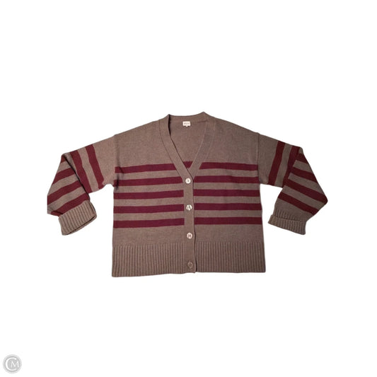 Sweater Cardigan By Kule In Brown, Size: M