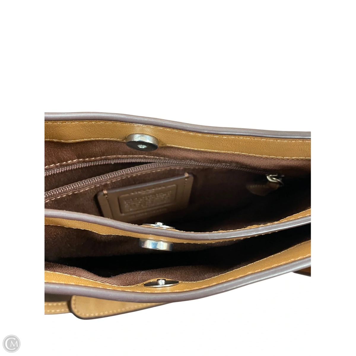 Handbag Designer By Coach, Size: Small