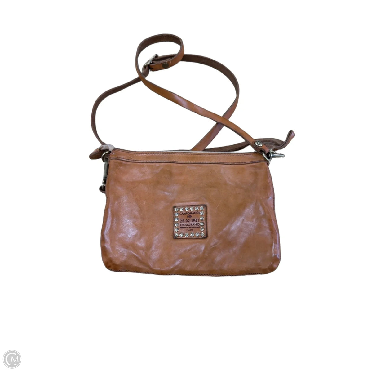 Crossbody Leather By Campomaggi, Size: Small