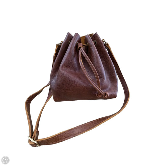 Crossbody Leather By Portland Leather, Size: Medium