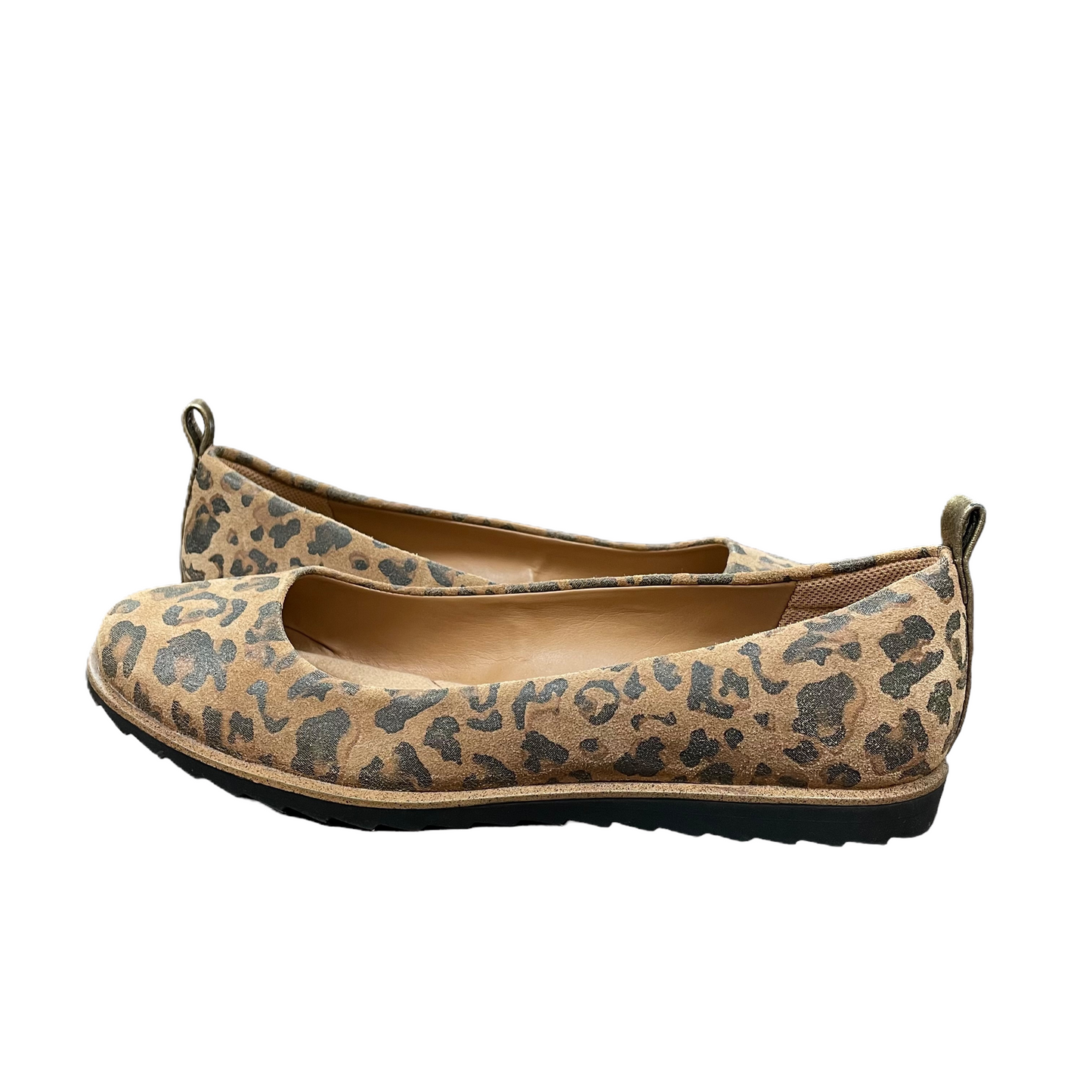 Animal Print Shoes Flats By Comfortiva, Size: 7