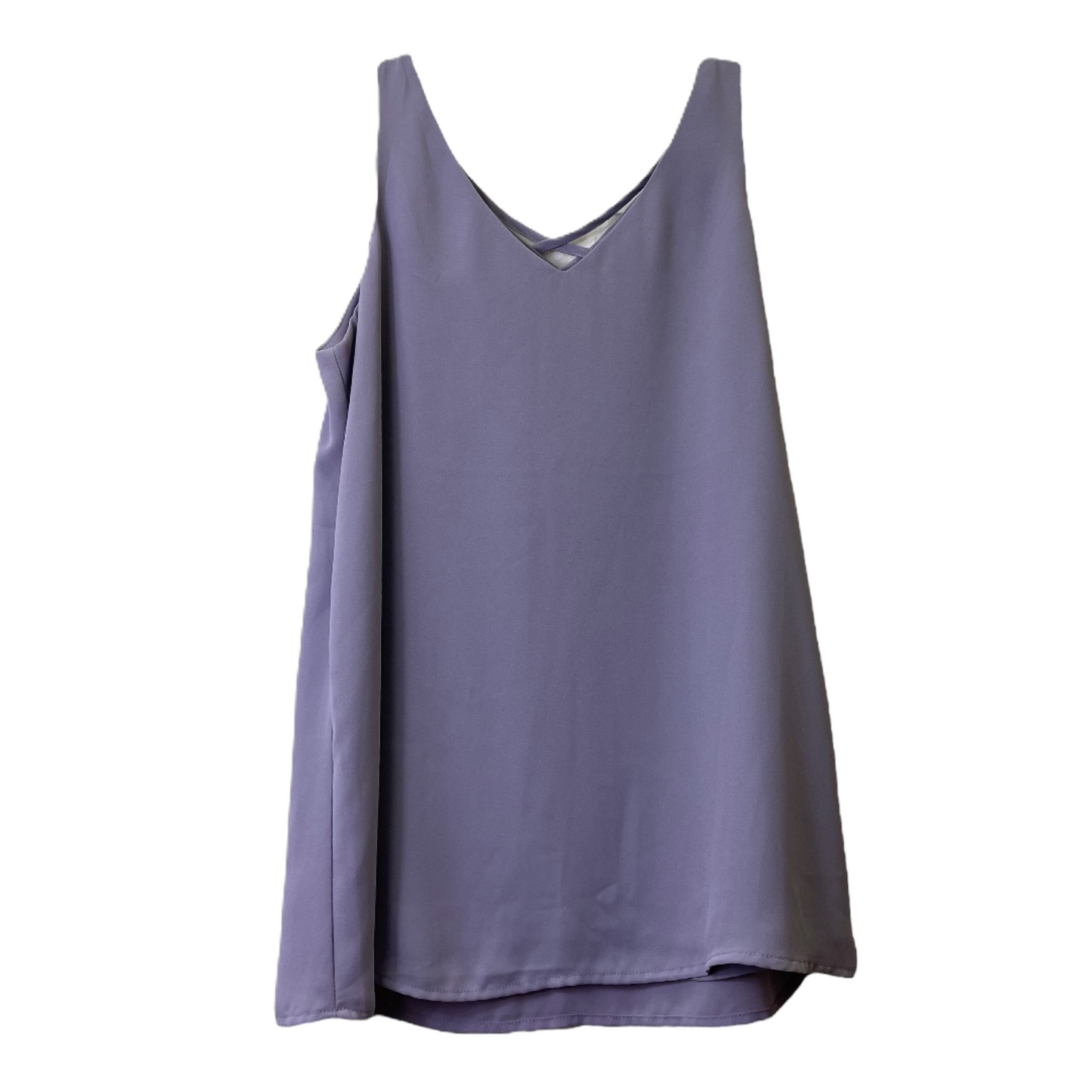 Purple Top Sleeveless Basic By Maurices, Size: Xs