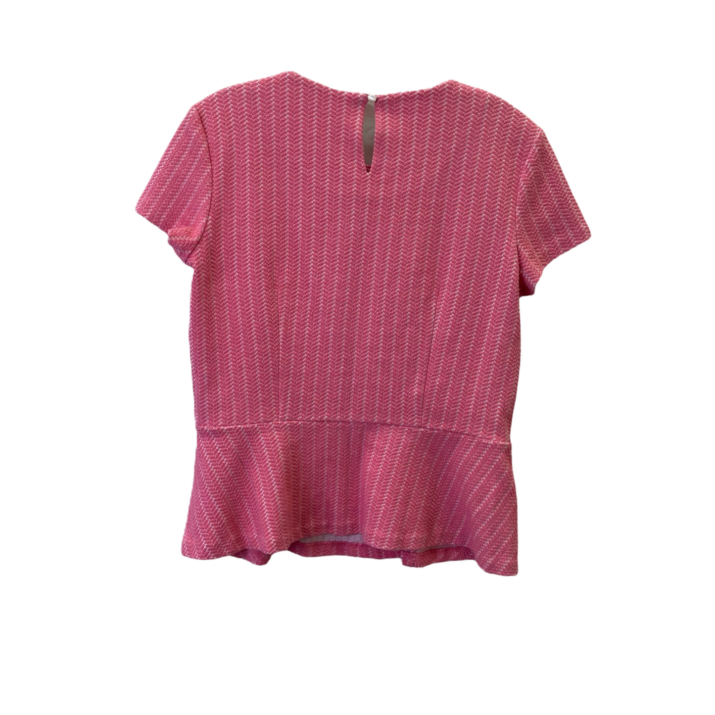 Pink Top Short Sleeve By J Mclaughlin, Size: L