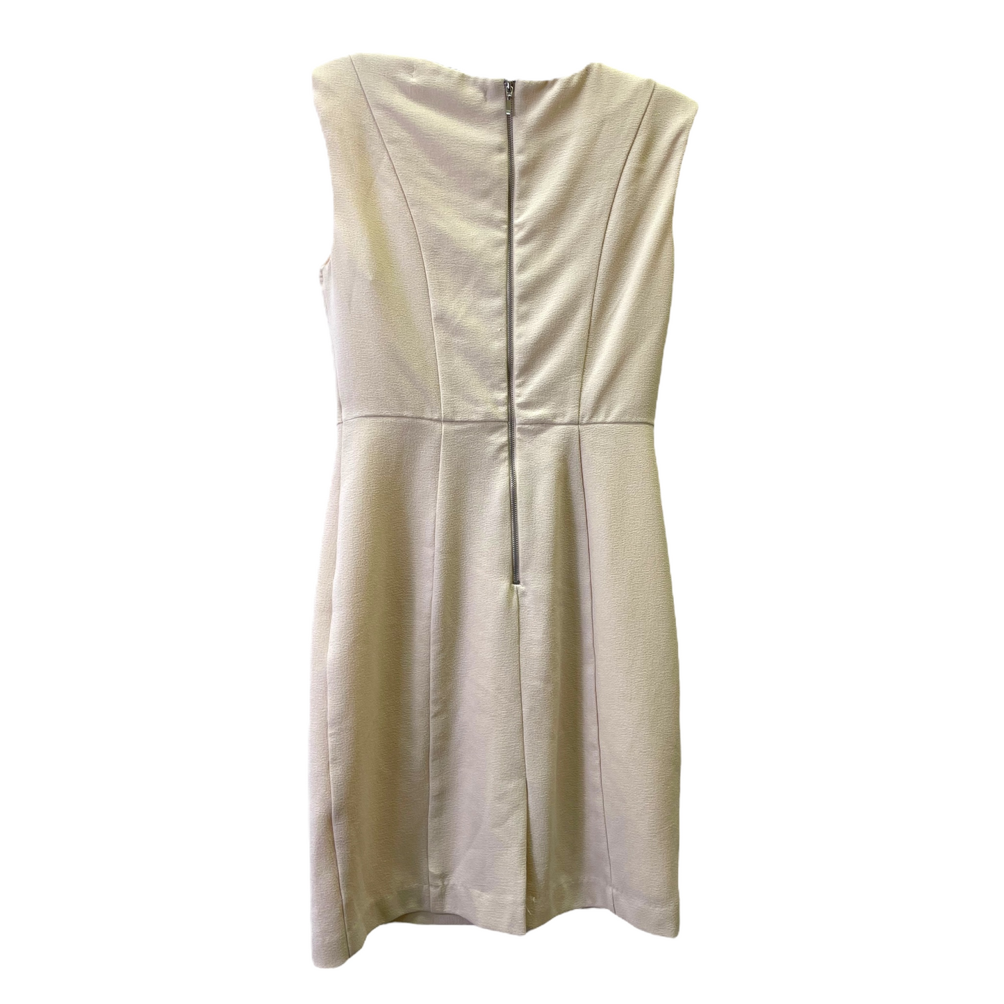 Cream Dress Party Midi By HONESTEE Size: 0