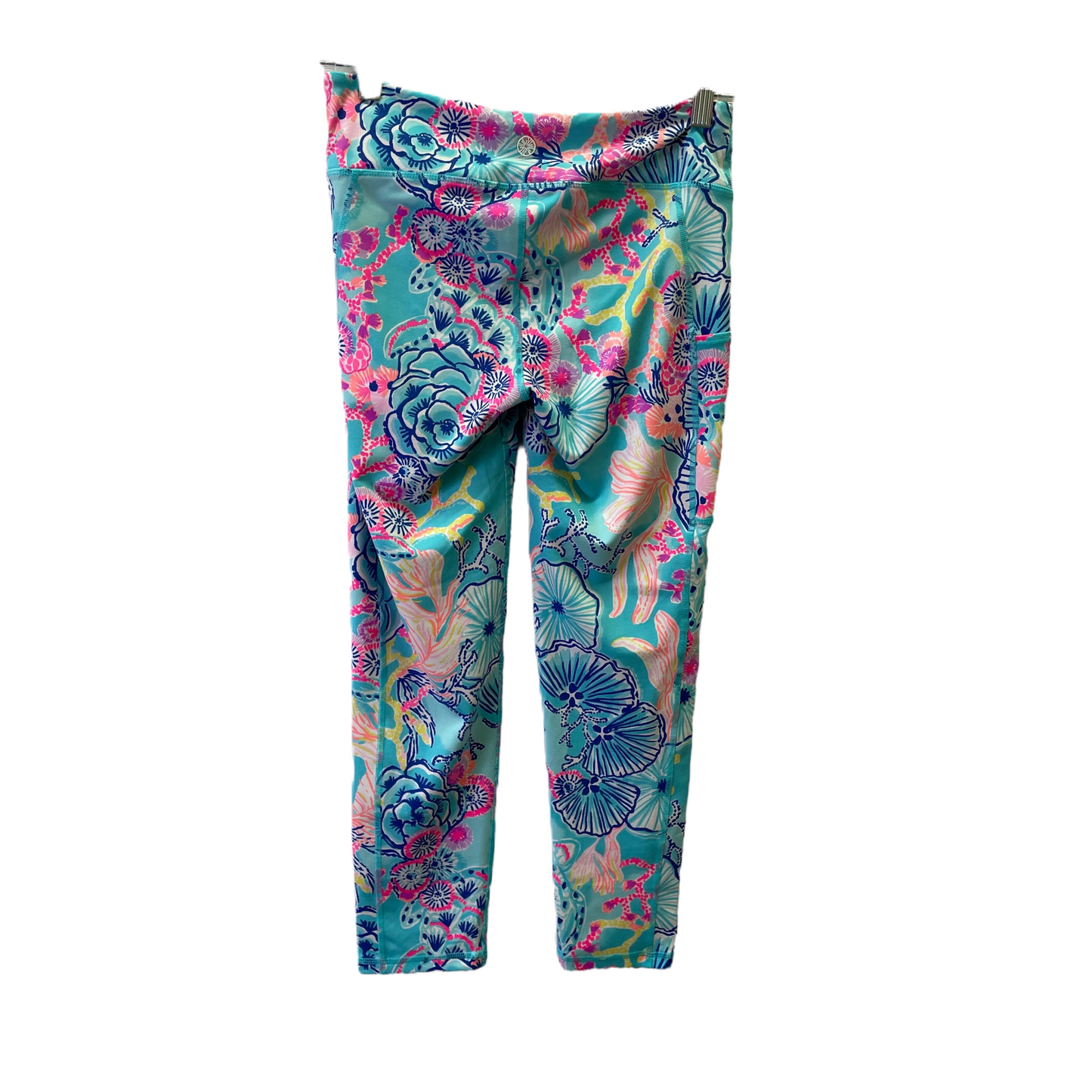 Multi-colored Athletic Leggings By Lilly Pulitzer, Size: M