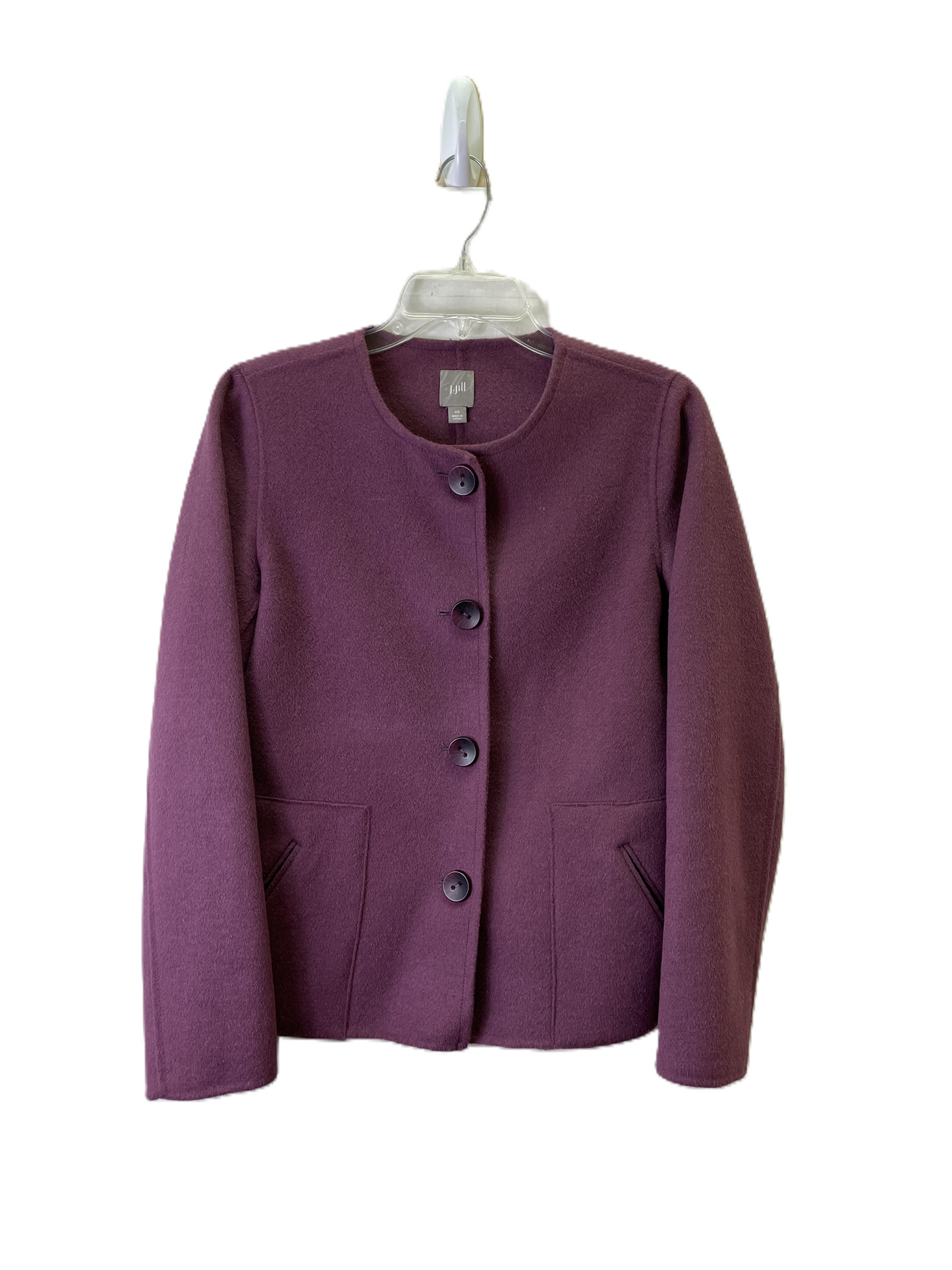 Jacket Other By J. Jill In Purple, Size: Xs