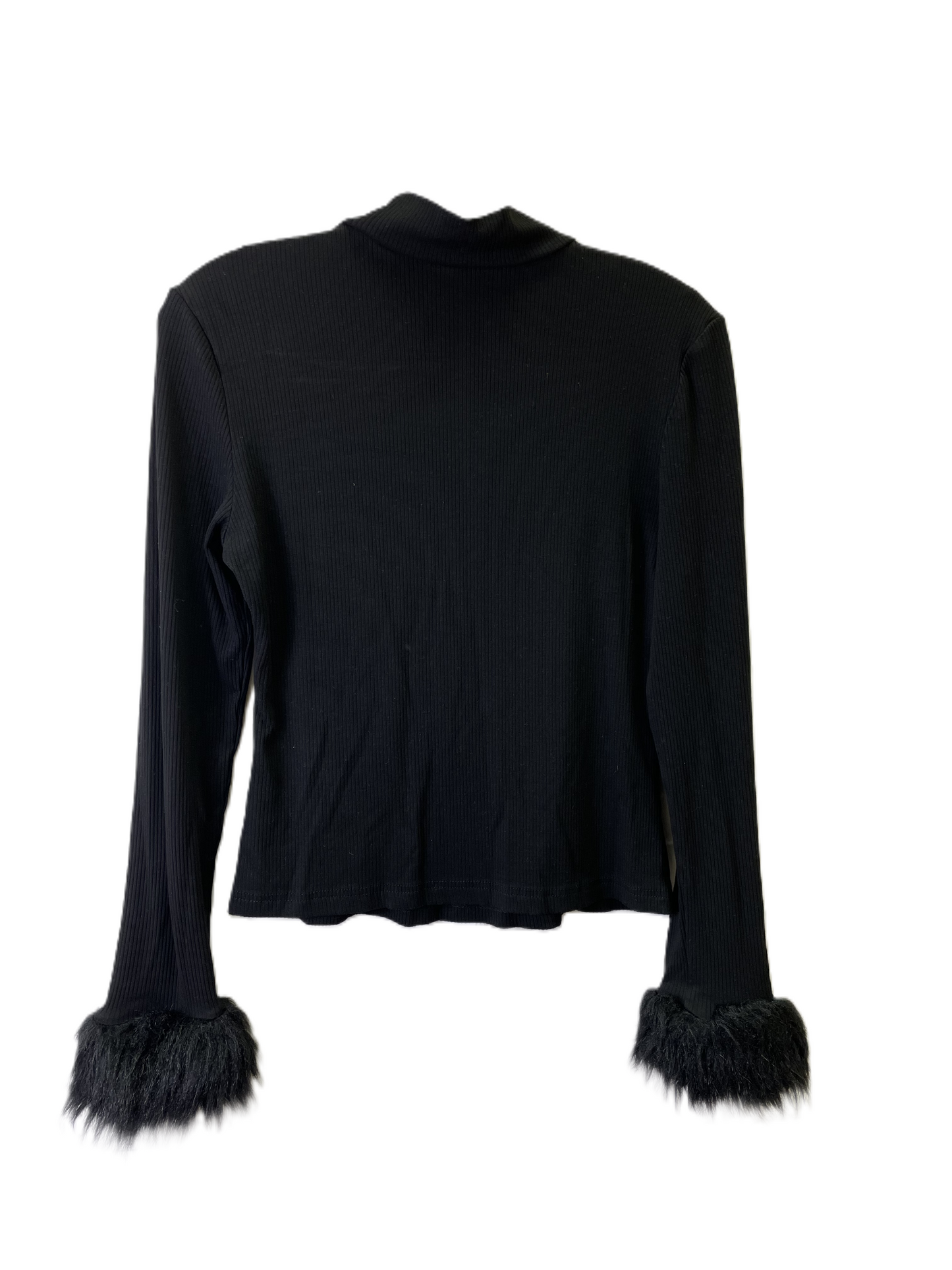 Top Long Sleeve By Shein In Black, Size: L