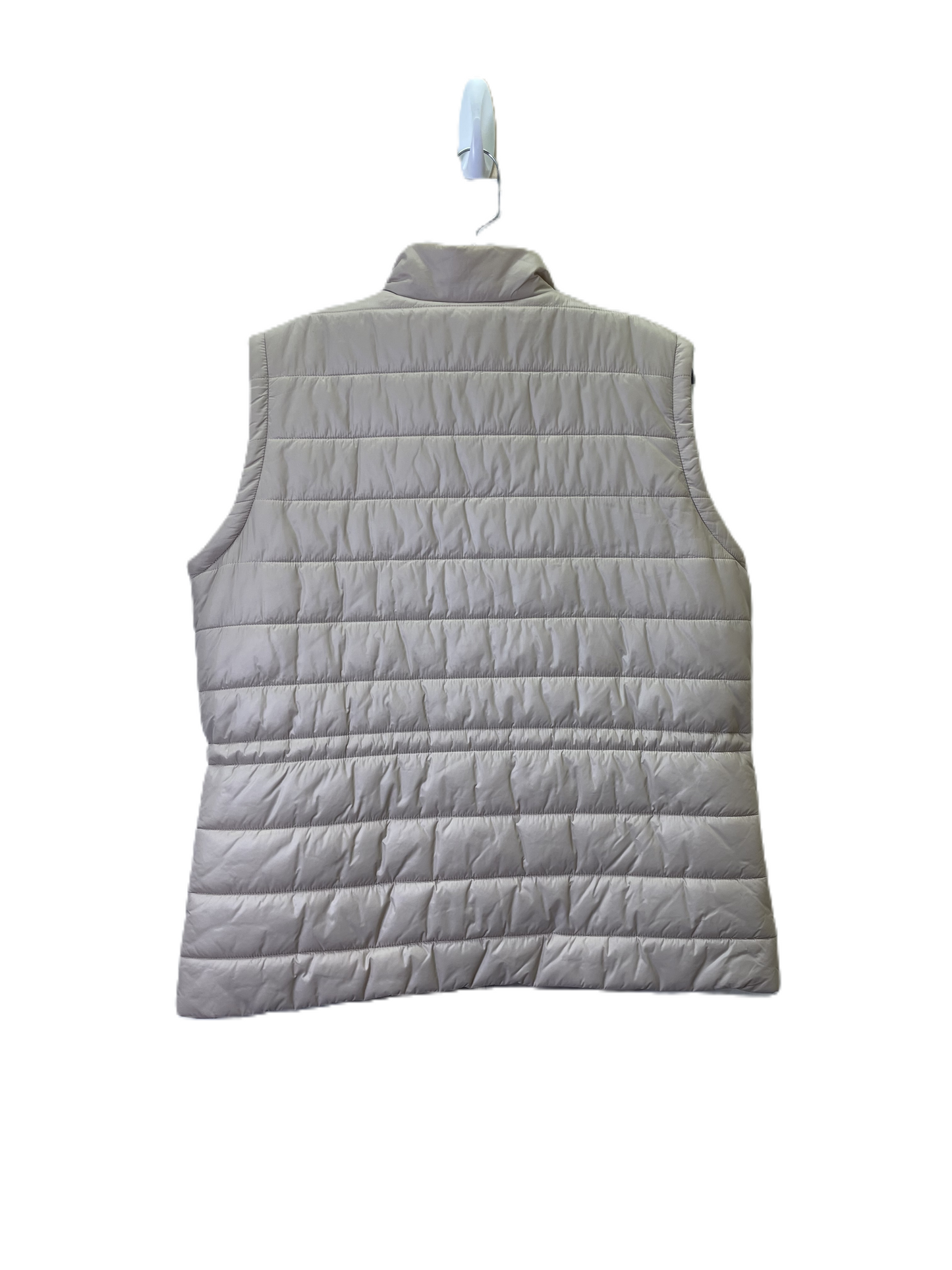 Vest Puffer & Quilted By Calvin Klein In Tan, Size: L