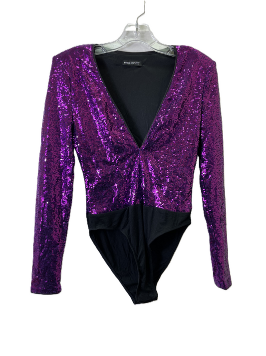 Bodysuit By Shein In Purple, Size: S