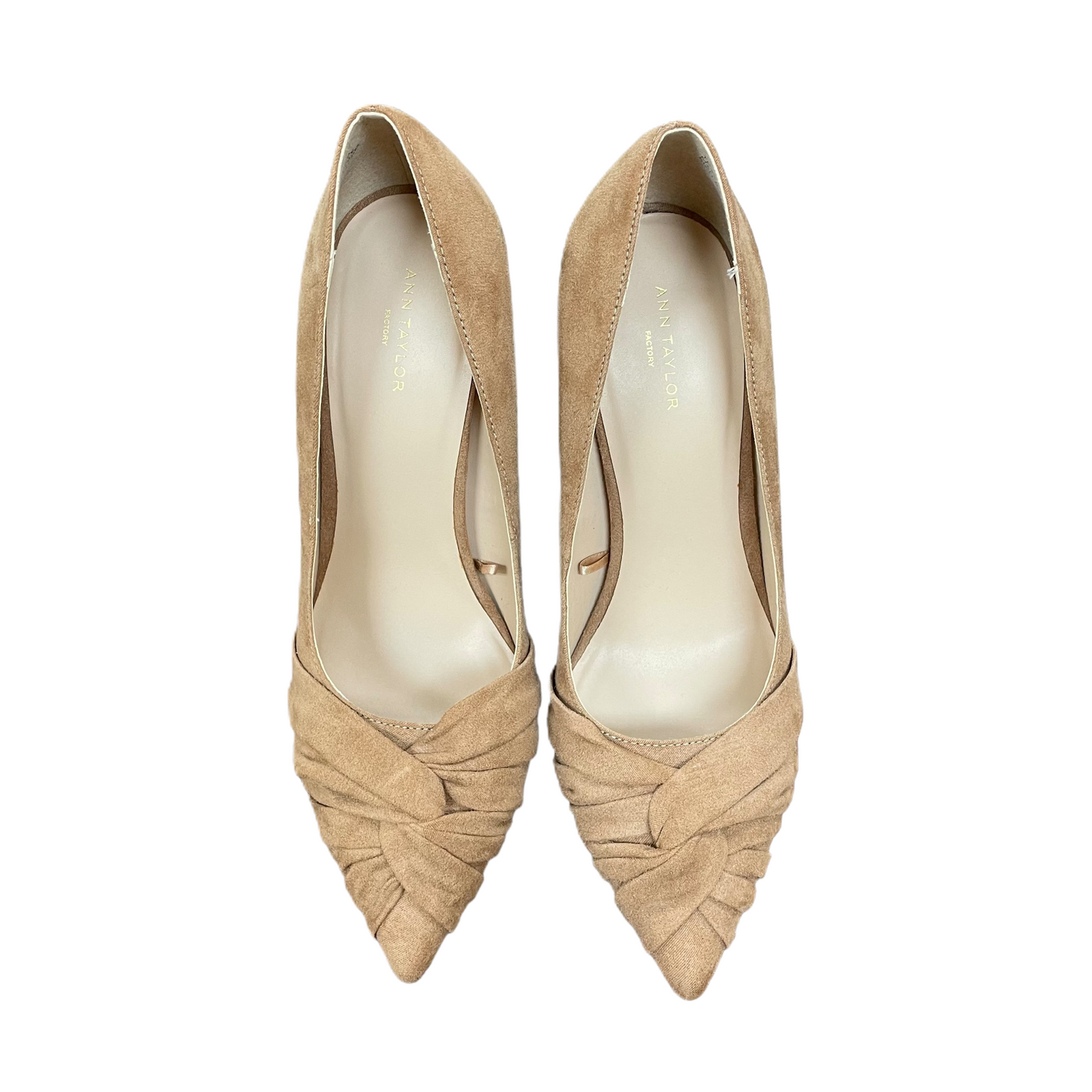 Beige Shoes Heels Stiletto By Ann Taylor, Size: 9