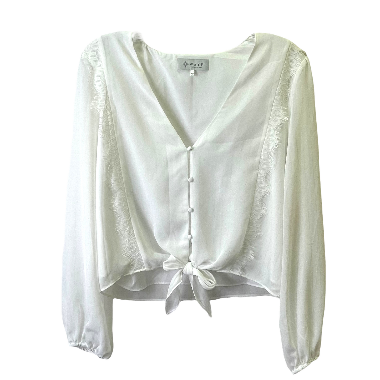 Top Long Sleeve By Wayf  Size: L
