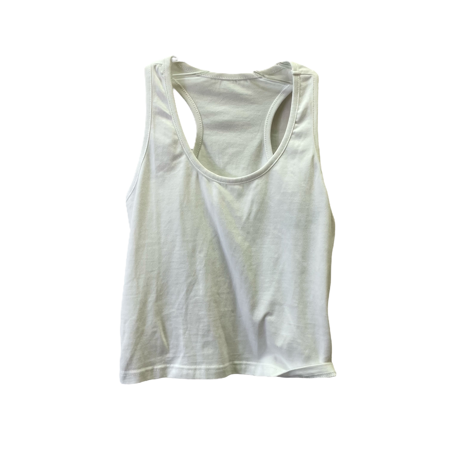 White Tank Top, Size: M