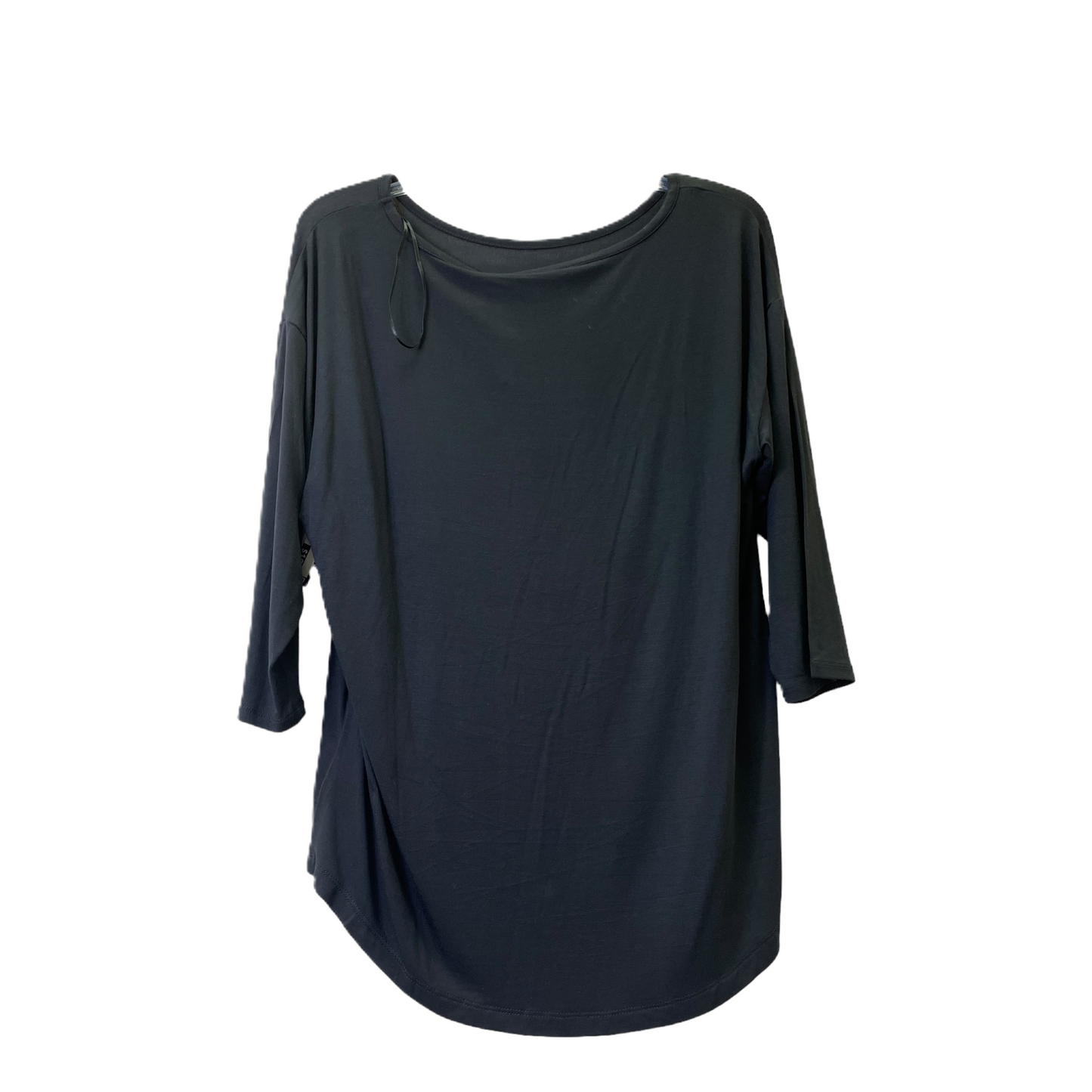 Top Long Sleeve By Tahari By Arthur Levine In Black, Size: M