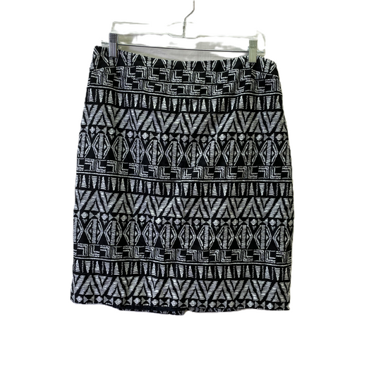 Skirt Mini & Short By Cynthia Rowley In Black & White, Size: 14