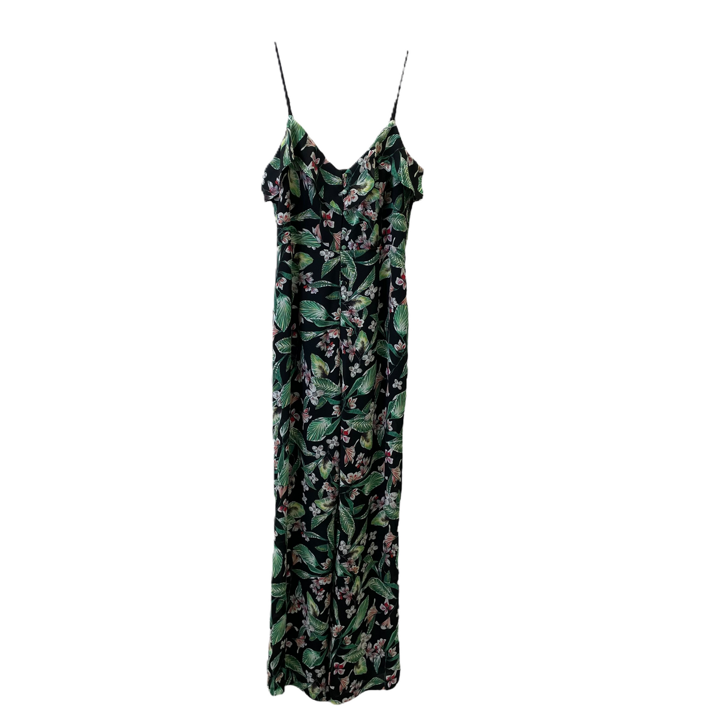 Black & Green Jumpsuit By Edelman Rae, Size: M