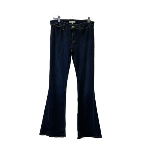 Jeans Flared By Joie In Blue Denim, Size: 8