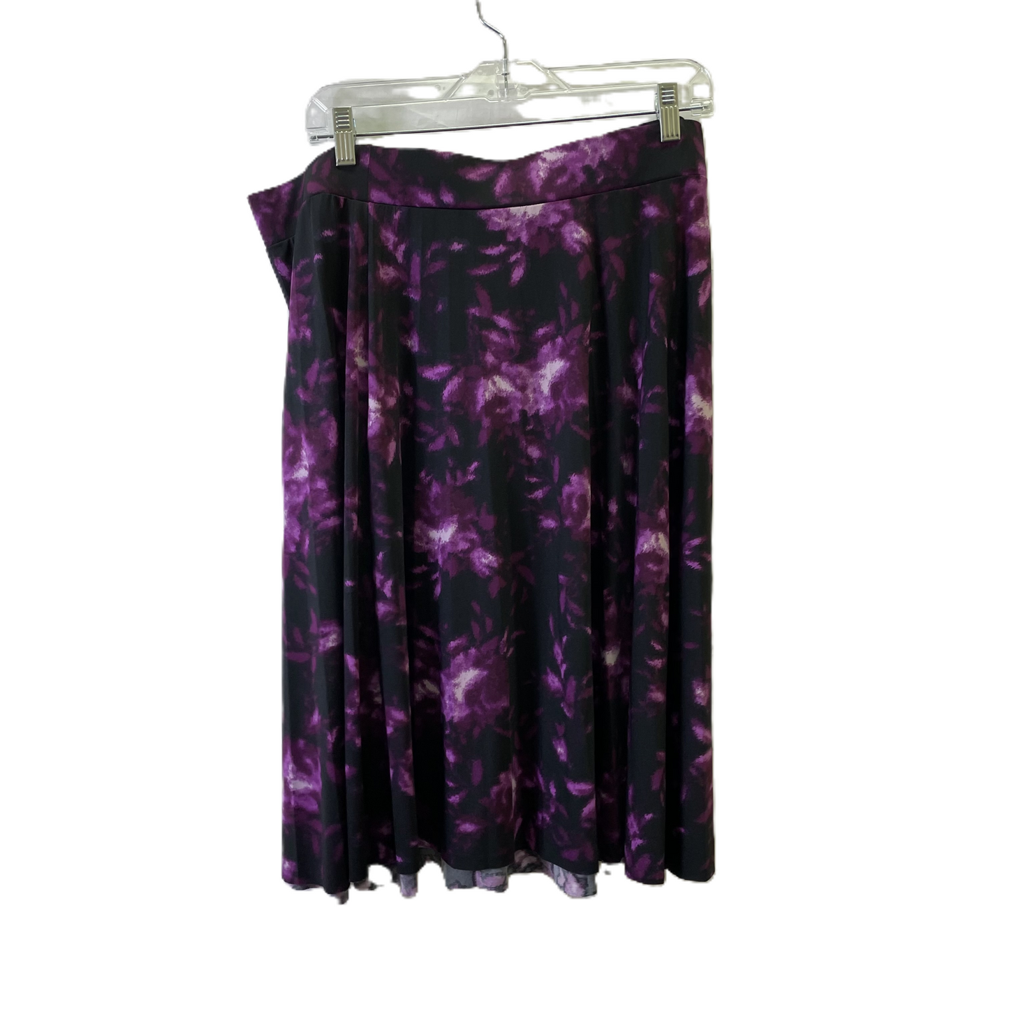 Skirt Mini & Short By Covington In Purple, Size: Xl