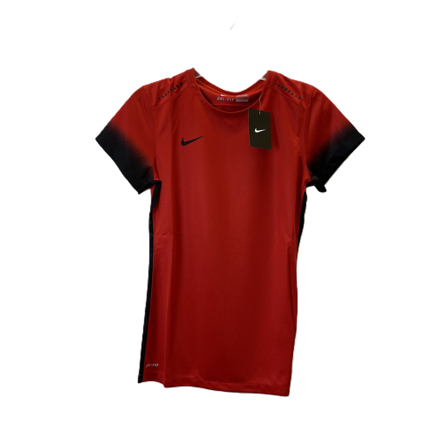 Red Athletic Top Short Sleeve By Nike Apparel, Size: S