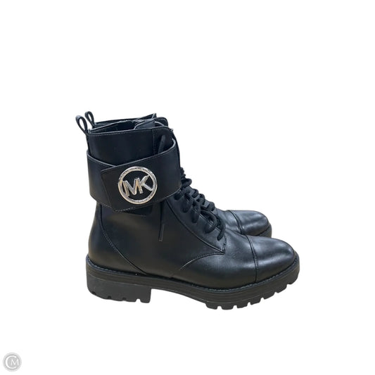 Boots Designer By Michael Kors In Black, Size: 8