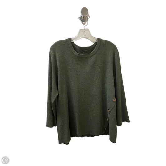 Sweater By Investments In Green, Size: Xl