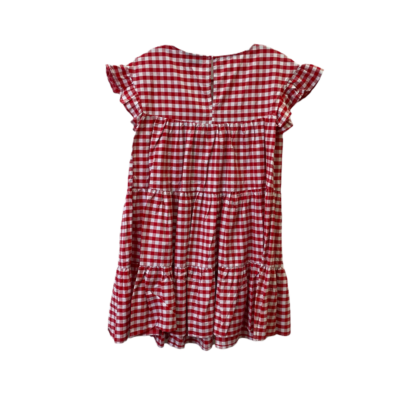 Red & White Dress Casual Short By Vici, Size: S