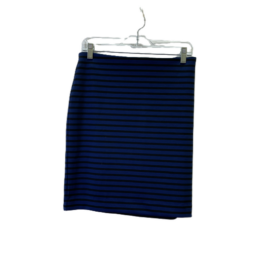 Skirt Midi By Loft In Blue, Size: L