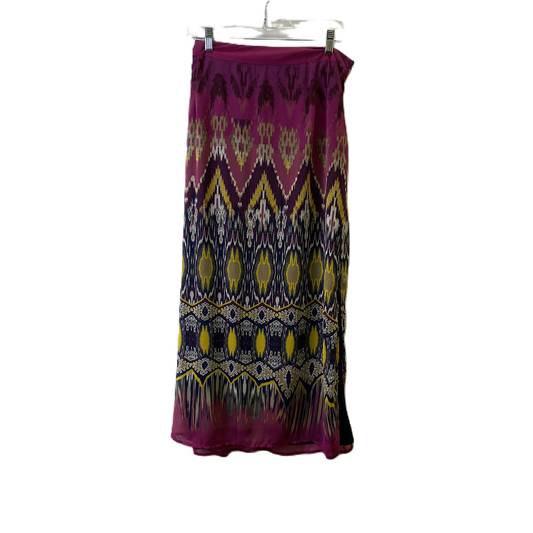 Skirt Maxi By Ashley Stewart In Purple & Tan, Size: 16