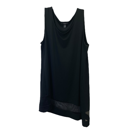 Black Tunic Sleeveless By Alfani, Size: L