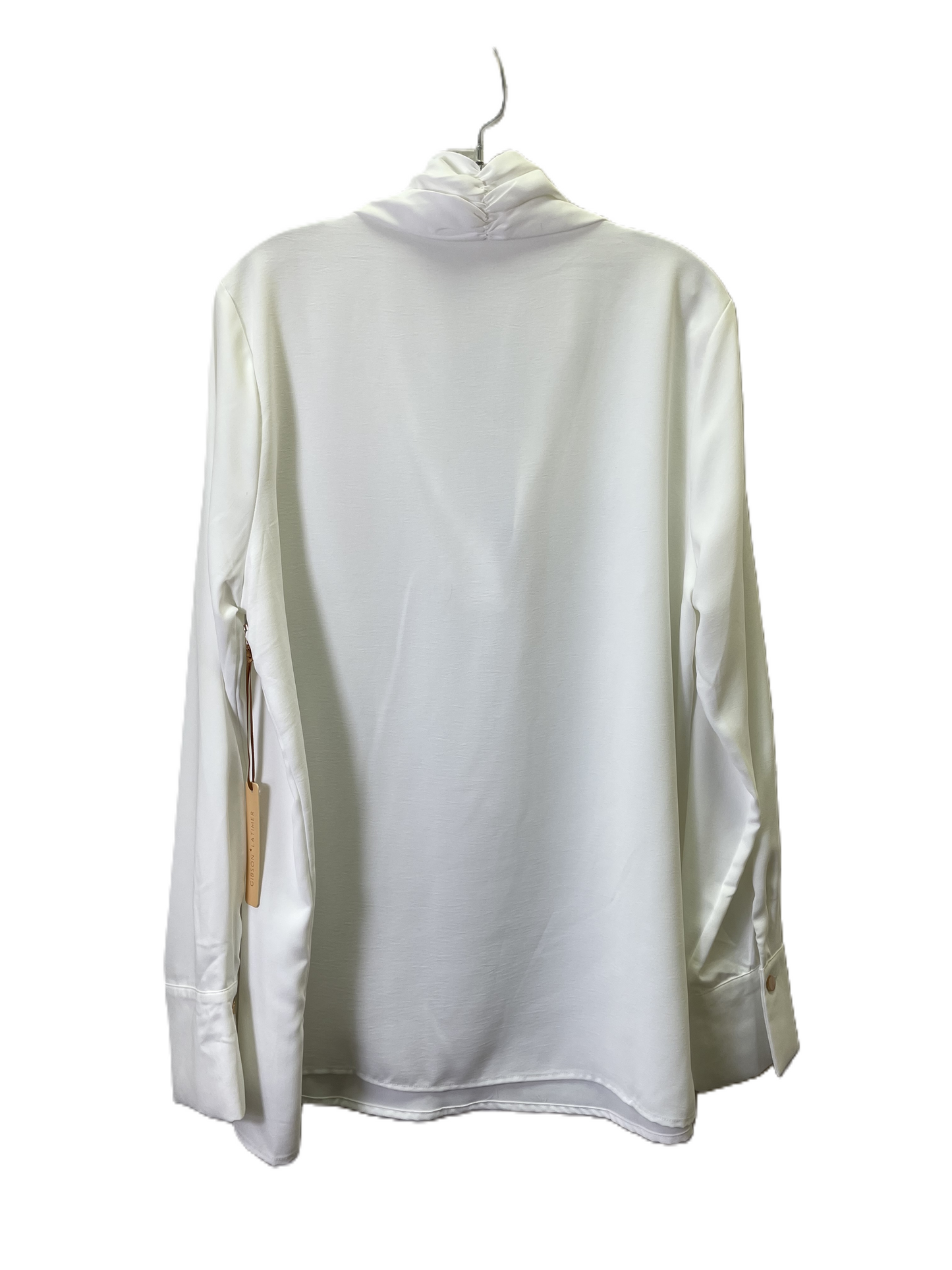 Top Long Sleeve By Gibson And Latimer In White, Size: Xl