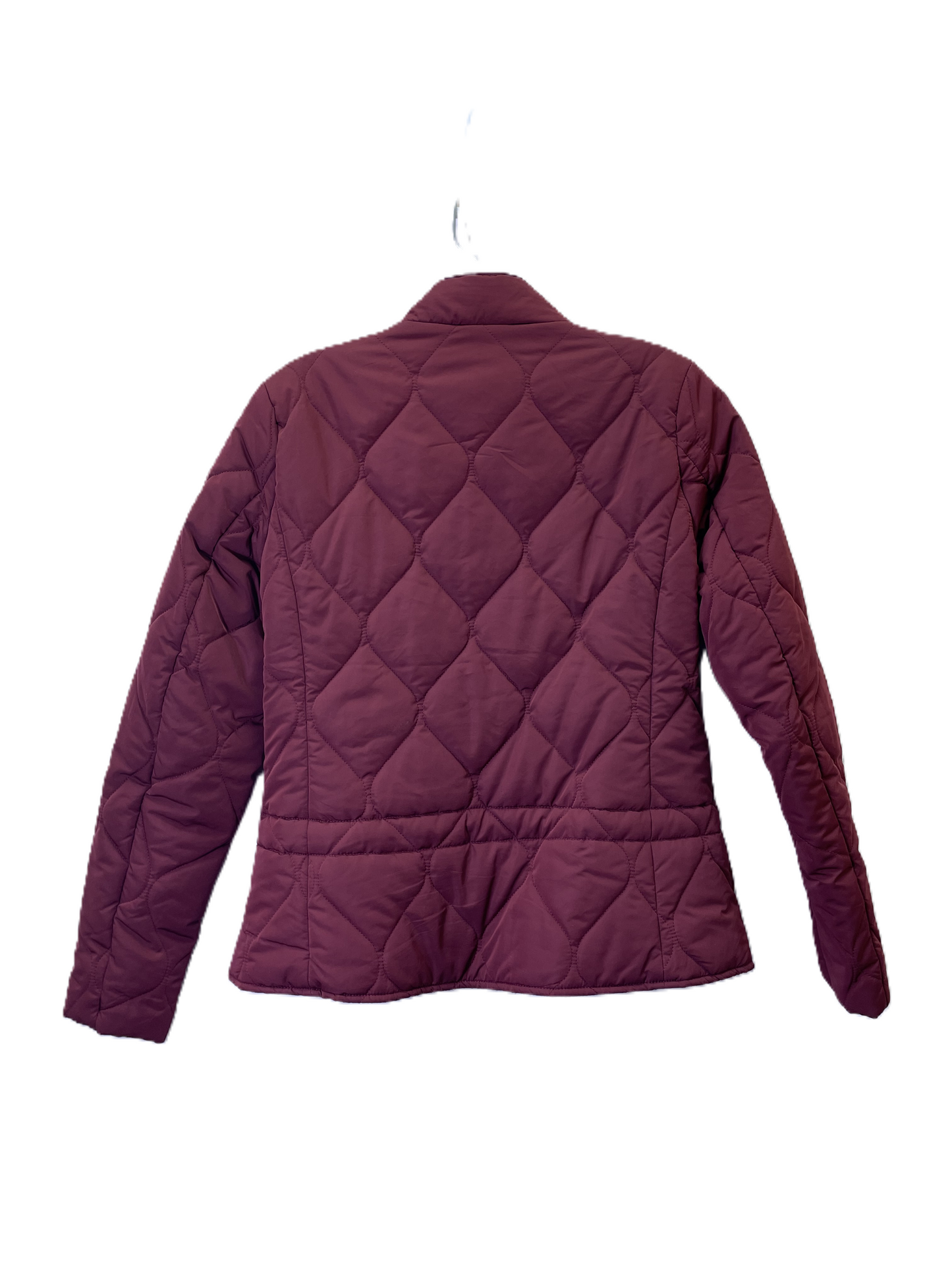 Jacket Puffer & Quilted By New York And Co In Maroon, Size: Xs