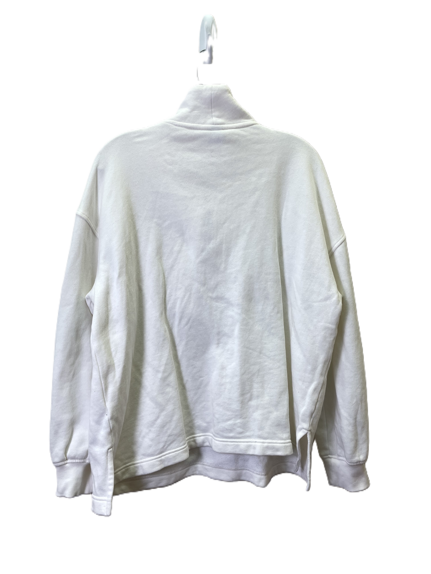 Sweatshirt Collar By Old Navy In White, Size: L