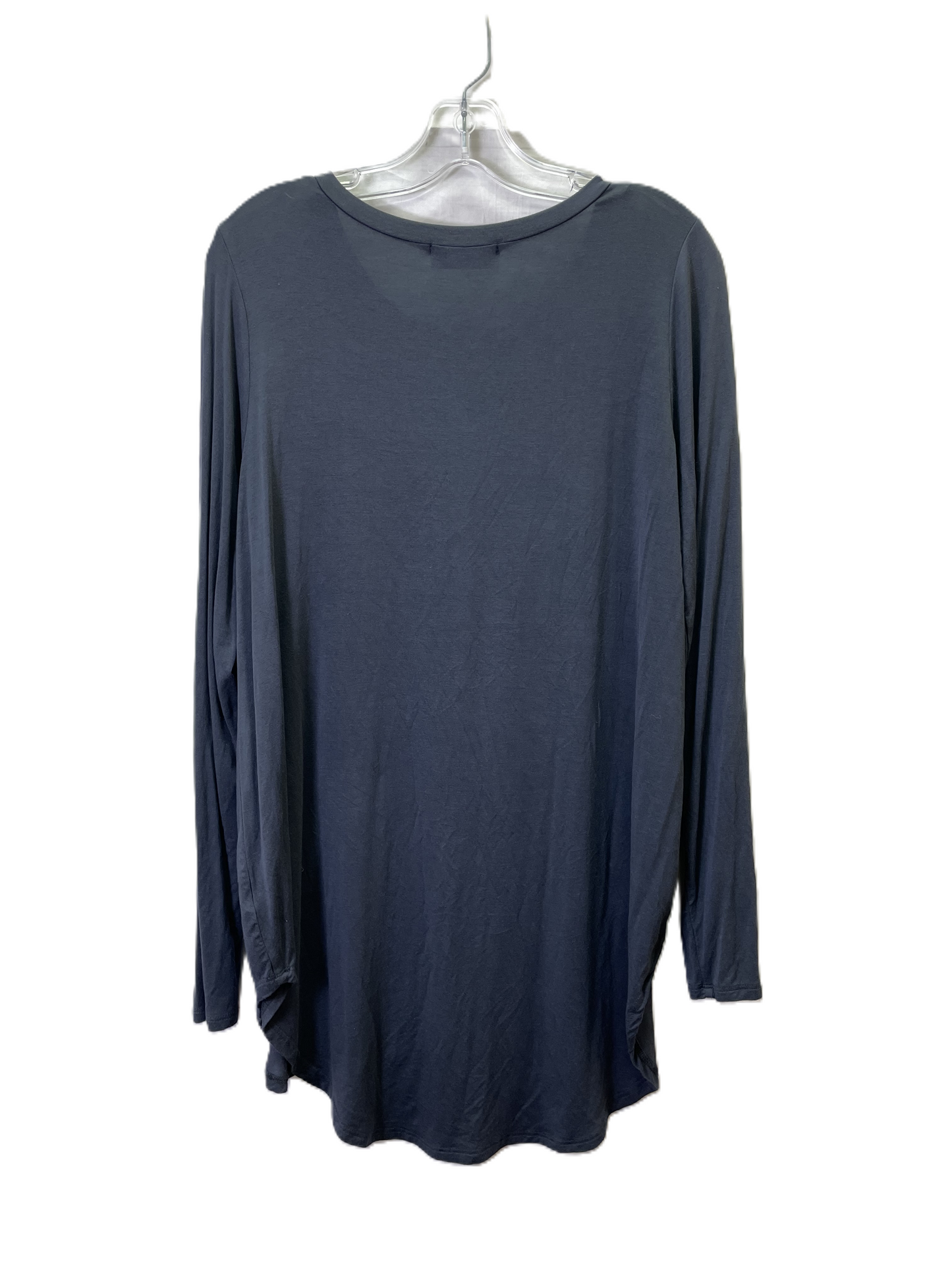 Top Long Sleeve Basic By Rae Mode In Navy, Size: M