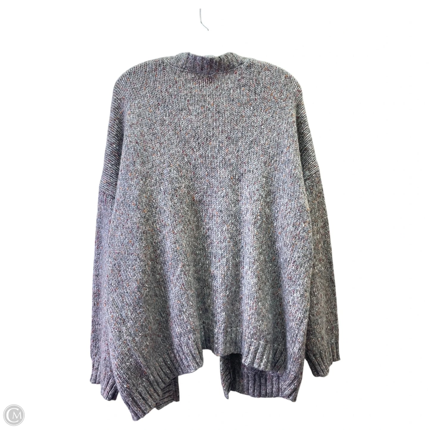Cardigan By Evri In Grey, Size: 1x