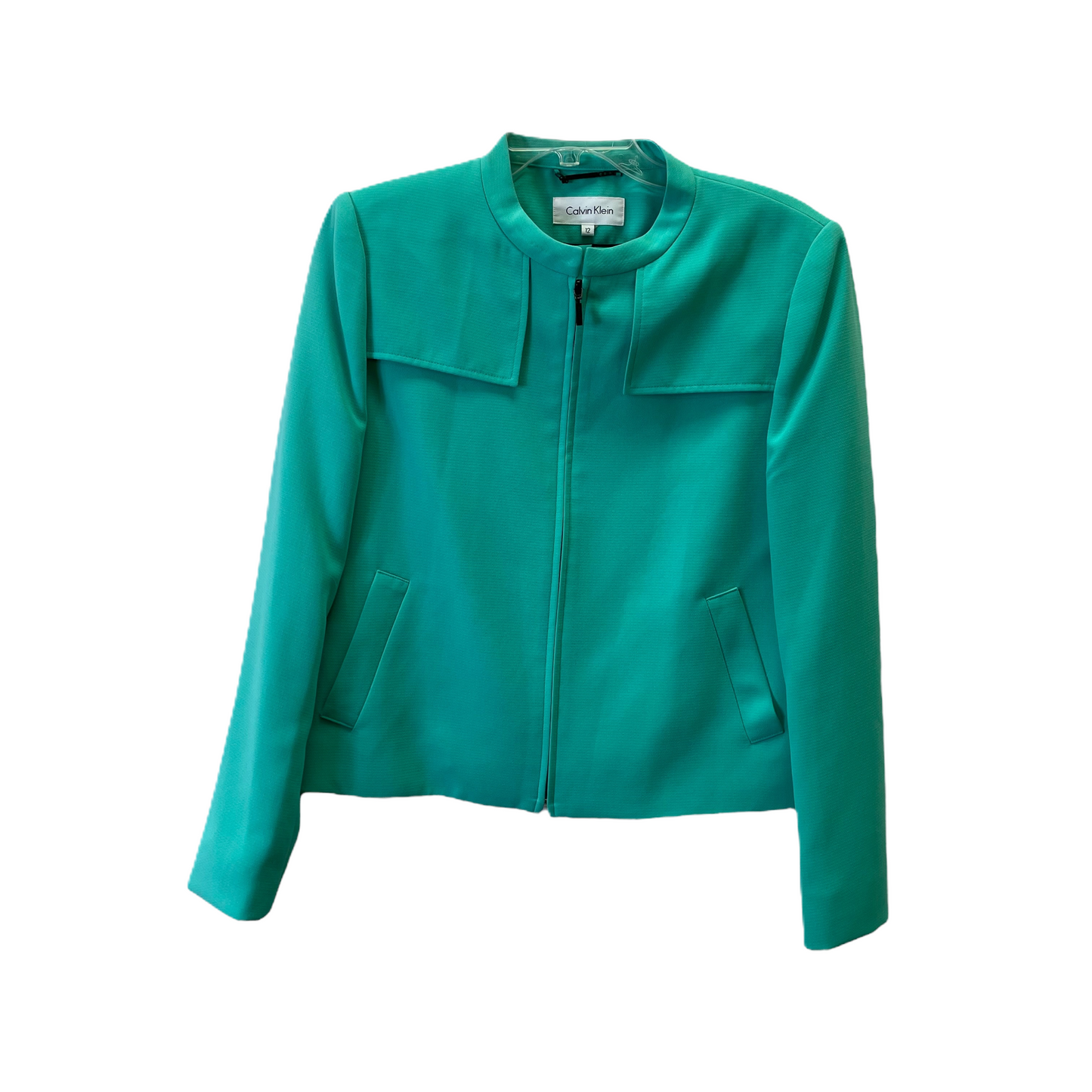 Aqua Blazer By Calvin Klein, Size: L