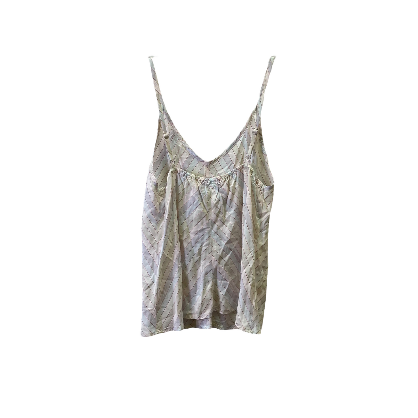 Rainbow Print Top Sleeveless Basic By Self Contrast, Size: S