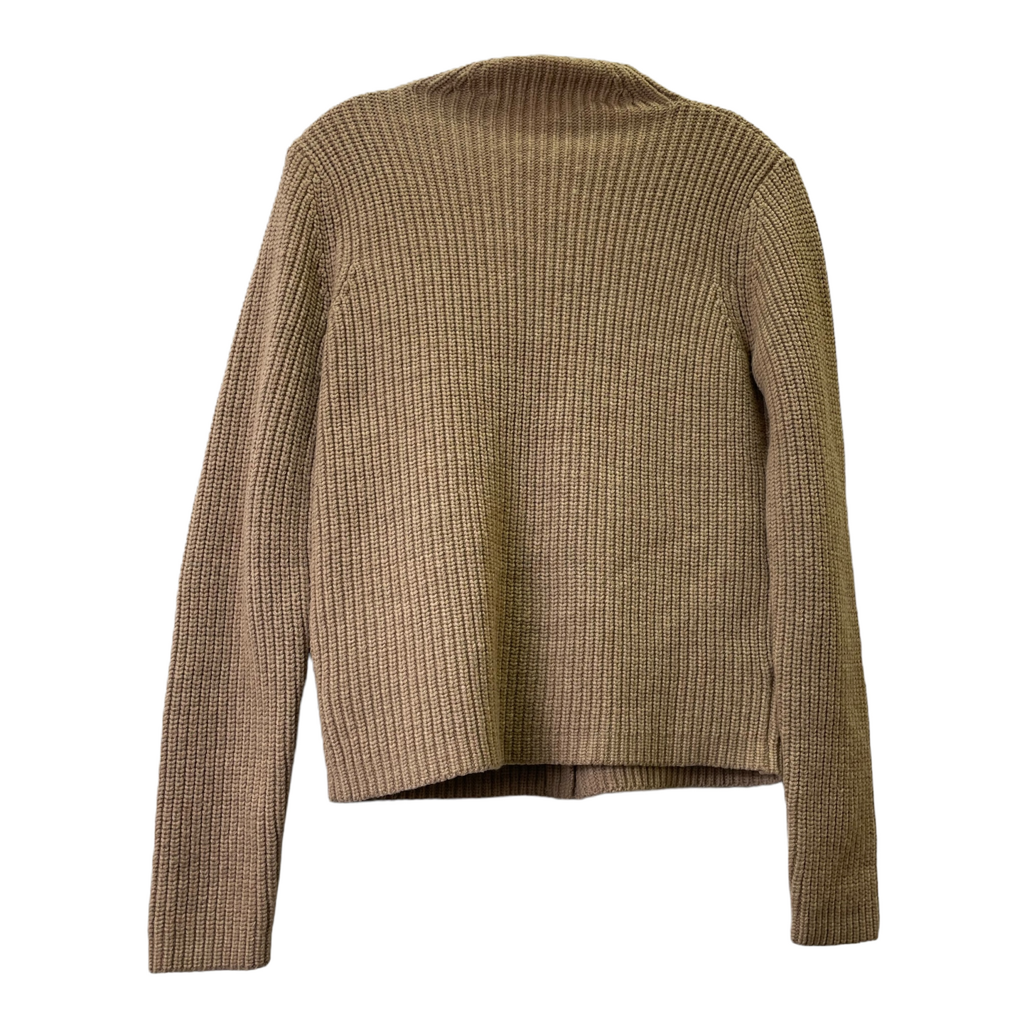 Sweater Cardigan By Athleta In Tan, Size: M