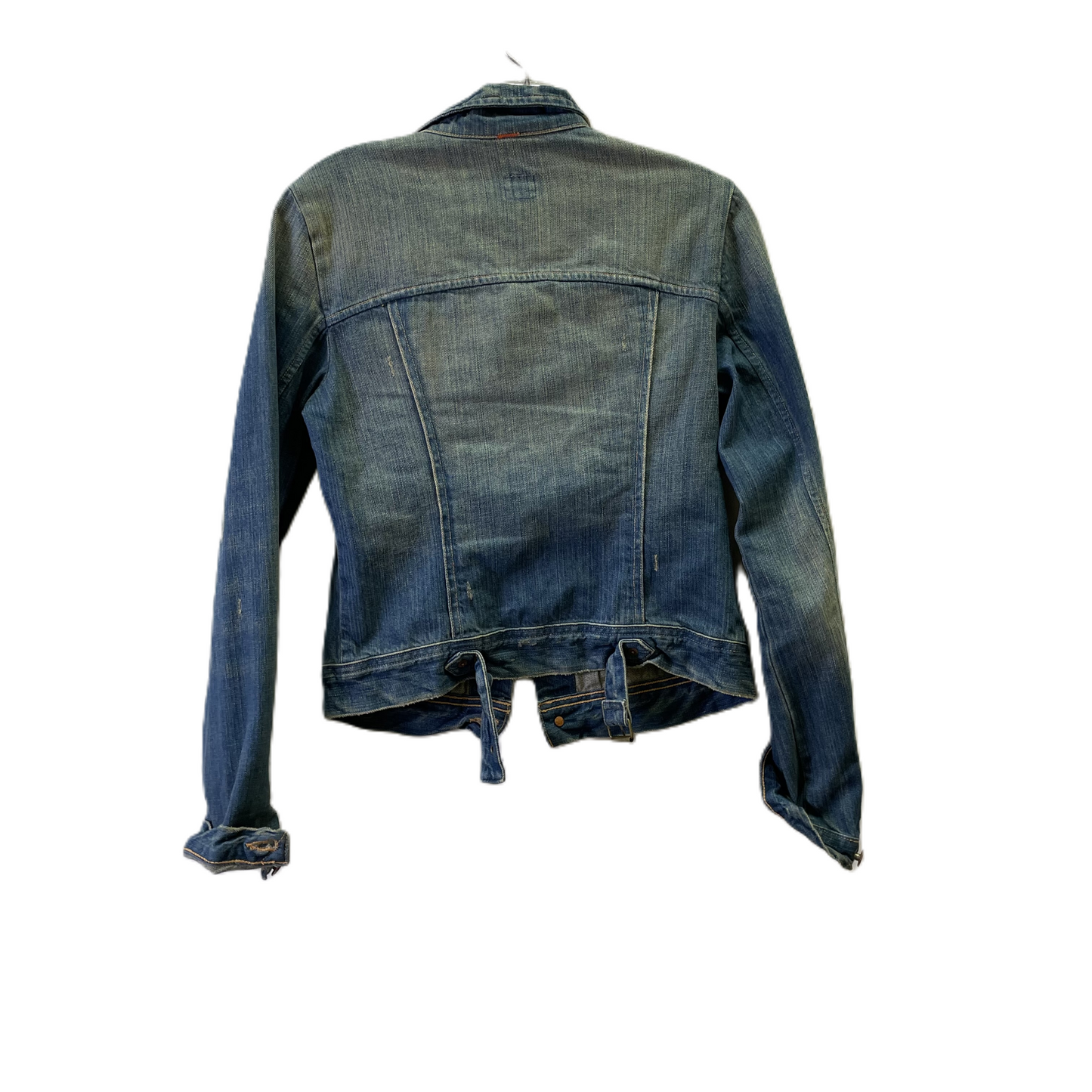 Jacket Denim By Big Star In Blue Denim, Size: M