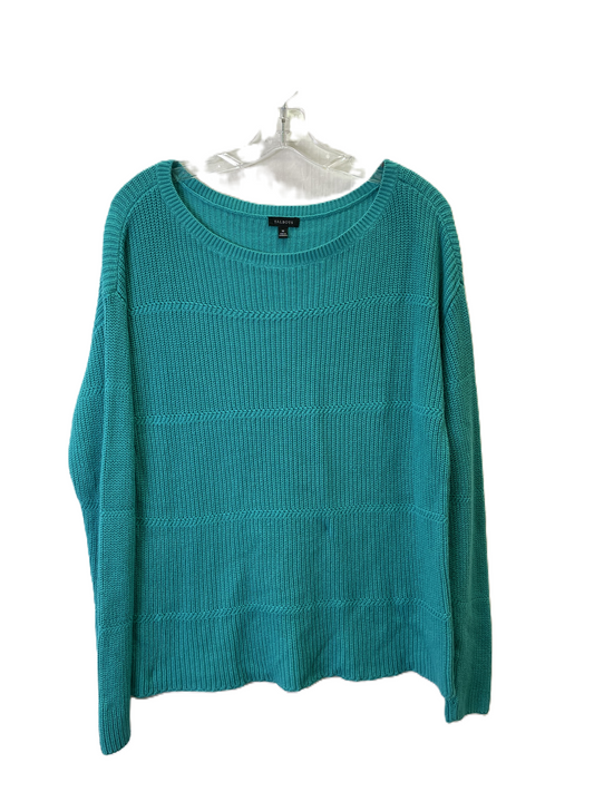 Sweater By Talbots In Teal, Size: M