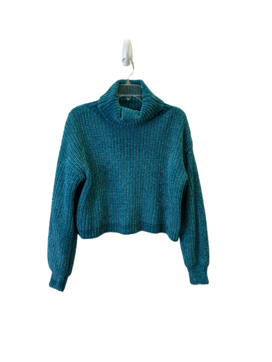 Sweater By Zenana Outfitters In Teal, Size: M