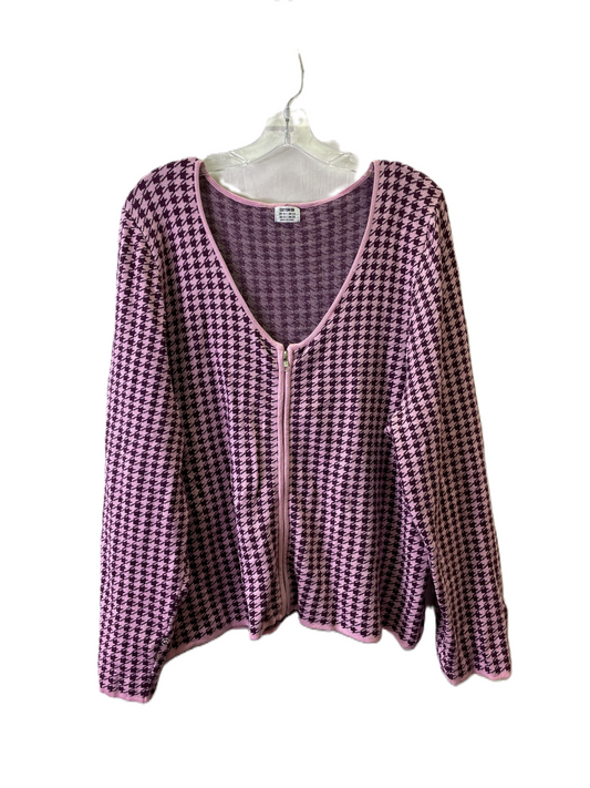 Sweater Cardigan By Cotton On In Pink, Size: 2x