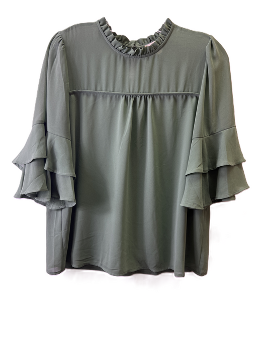 Top Short Sleeve Basic By Monteau  Size: L