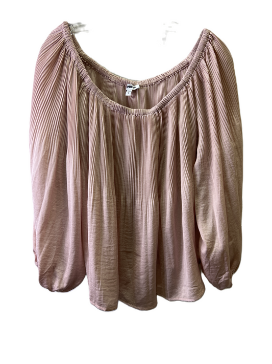 Top Long Sleeve Basic By Express  Size: L