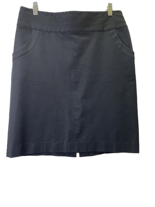 Black Skirt Midi By Banana Republic, Size: 10