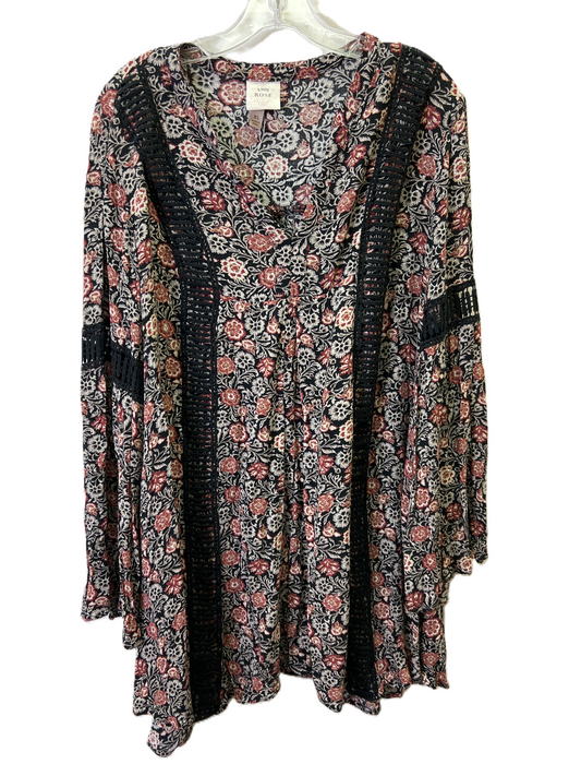 Tunic Long Sleeve By Knox Rose  Size: Xl